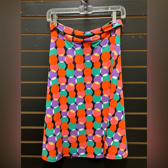 Colorful Geometric Women's Skirt - Picture 3 of 3